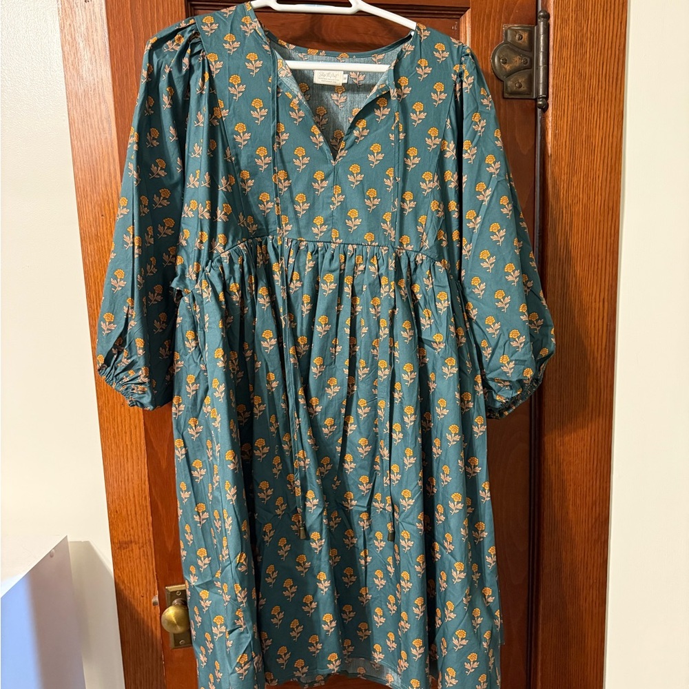 Nursing dress from shop the mint, green